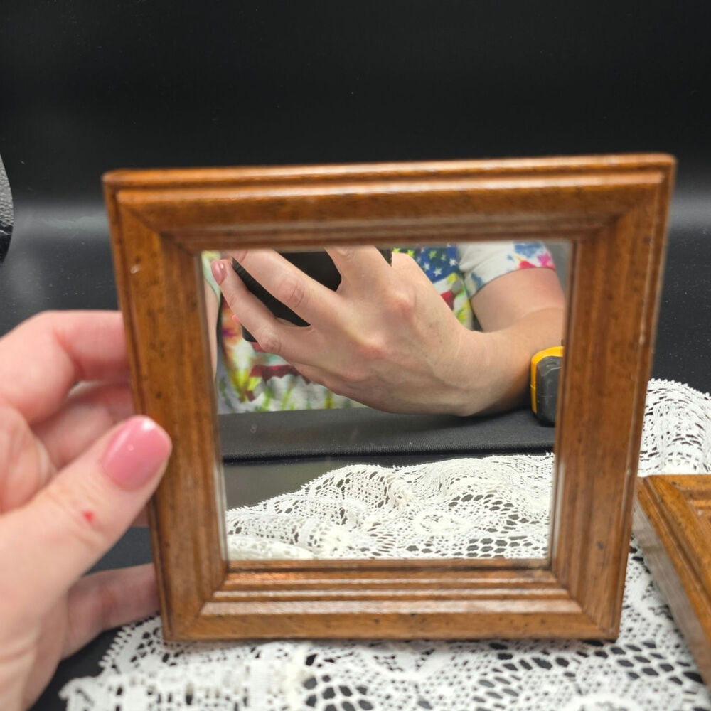 Vintage Mirrors set of 2 small size